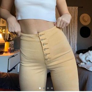 Anthropologie flare pants